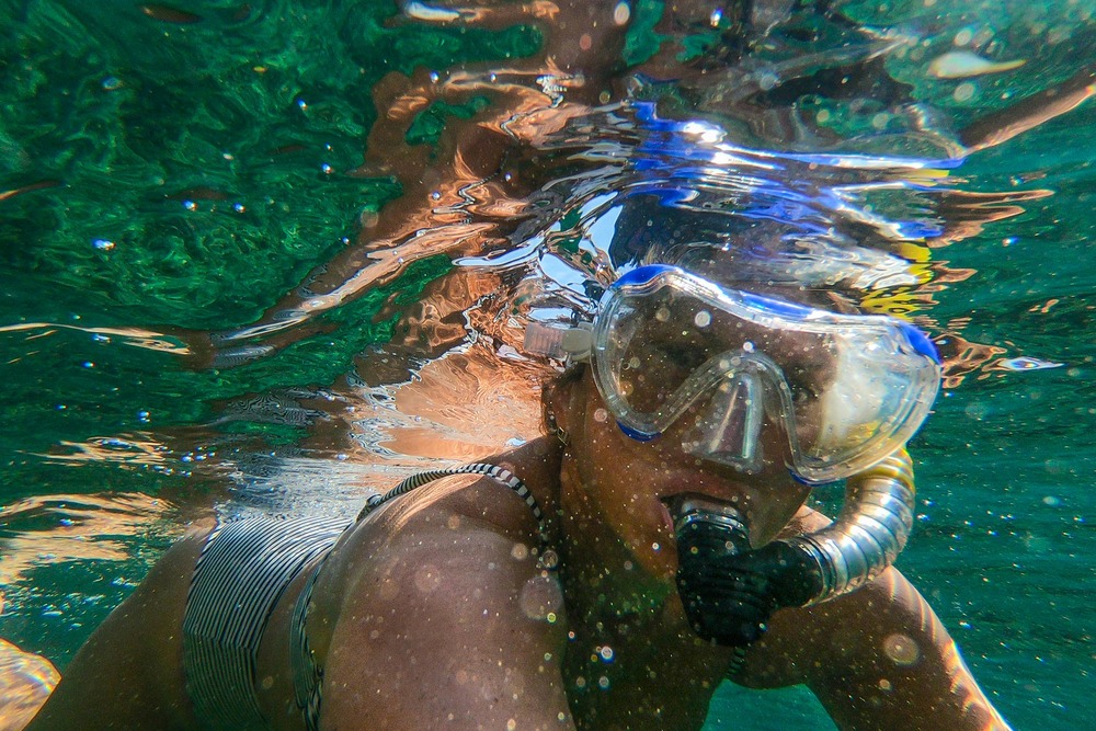 Snorkeling at Elephant Beach 